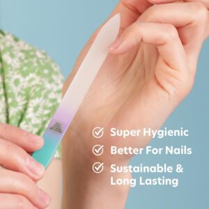 Glass Nail File with Case
